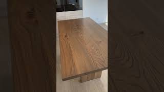 Solid wood dining table furniture homedecor homedesign woodworking diningtable epoxy epoxy [upl. by Beera]