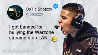 BREAKING SHOTZZY NOW BANNED FROM PLAYING BLACKOPS 6 [upl. by Reyotal]