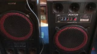 Fenton Active Speakers 400800 watt [upl. by Aiselad]