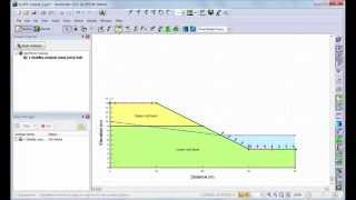 GeoStudio 2012 SLOPEW Tutorial [upl. by Akenahc]