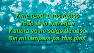 lámpara pa mis pies  Juan Luis Guerra letralyrics [upl. by Halas]