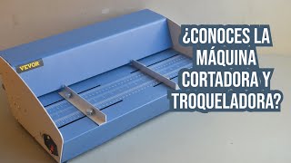 ¿Conoces la cortadora y troqueladora de papel [upl. by Rider]