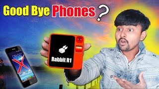 What Is Rabbit R1 In Hindi  Rabbit R1 Kya Hai  Phones Ka Khel Khatam [upl. by Gonroff]