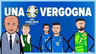 UEFA EURO 2024  IL CAMMINO FALLIMENTARE DELLITALIA  PARODIA [upl. by Gierc]