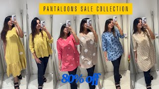 Pantaloons sale collection  Best Kurti collection salehaul pantaloons kurtihaulunder500 [upl. by Jaquenette]