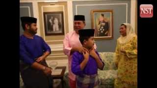 Johor Royal Family prepares to welcome Syawal [upl. by Ecydnak]