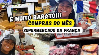 COMPRAS PARA UM CASAL NA FRANÇA🇫🇷  SUPERMERCADO CARREFUR [upl. by Airenahs473]