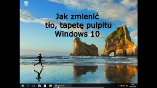 Jak zmienić tło tapetę pulpitu Windows 10 [upl. by Florence]