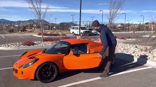 Tall guy tries Lotus Elise [upl. by Alair]