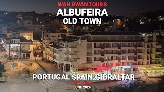 WARNING ⚠️ Albufeira OLD TOWN STRIP 4am NIGHT WALK CRAZY NIGHT LIFE Algarve Portugal 🇵🇹 [upl. by Laval]