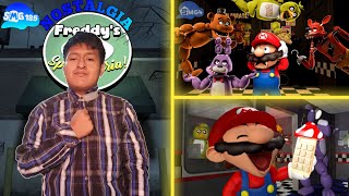 REACCIÓN SMG4 REMASTERED64 Freddys Spaghetteria  TOMIREACCION [upl. by Fadil]