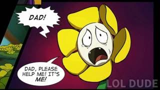 The Newtale Cast Dubs quotFlowey Originsquot [upl. by Cappella]