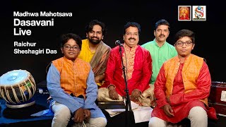 Madhwa Mahotsava DASAVANI  Virtual Music Concert l Raichur Sheshagiri Das [upl. by Ergener]