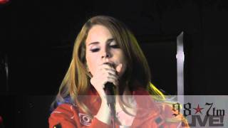 Lana Del Rey quotVideo Gamesquot LIVE Inside the 987FM Performance Studio [upl. by Willet]