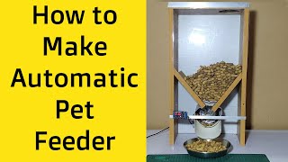 How to make automatic pet feeder [upl. by Ewens]