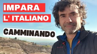 IMPARA LITALIANO CAMMINANDOLEARN ITALIAN ON A HIKE🍁🌿🦎sub ITA [upl. by Notyarb71]