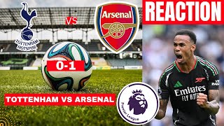 Tottenham vs Arsenal 01 Live Premier League EPL Football Match Score Highlights Gunners FC Derby [upl. by Ennairb]