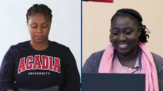 Students Share Thank You Letters With Faculty And Staff  Sia Hayward and Staff Member Janique Ellis [upl. by Jaffe]