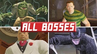 SpiderMan 3 All Bosses [upl. by Gerdi]