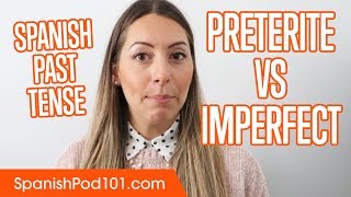 Spanish Past Tense Preterite vs Imperfect [upl. by Burn]