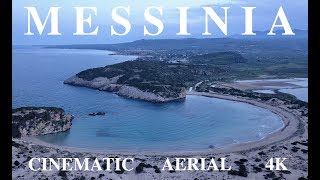 Beautiful MESSINIA Peloponnese an Overview Cinematic 4K Aerial [upl. by Nnylsaj]