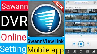 How to Setup a Swann DVRNVR for Remote Access on mobile SwannView Pluslink App Setup and setting [upl. by Arag]