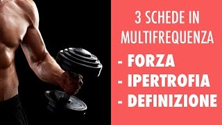 3 SCHEDE IN MULTIFREQUENZA LE BASI  CICCIA amp MUSCOLI 7 [upl. by Deadman]