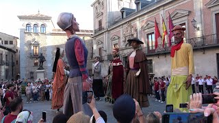 Fiestas de San Isidro en Madrid 2024 Pasacalles de Gigantes y Cabezudos [upl. by Sitoel190]