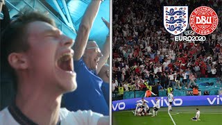 The Moment England Reached the EURO 2020 FINAL [upl. by Sadnac]