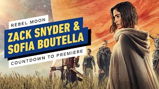 Zack Snyder amp Sofia Boutella Countdown to the Netflix Rebel Moon Premiere [upl. by Addy]