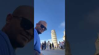 Pisa Tower 🏛️ music pop viralvideo travel artist humor [upl. by Ahseek]