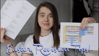 HOW TO PLAN YOUR REVISION OVER THE EASTER HOLIDAYS  Top Tips and Tricks to Boost Your Grades [upl. by Delp]