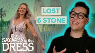 Bride Is Anxious About Wearing A Fitted Dress After Weight Loss  Say Yes To The Dress Lancashire [upl. by Ynnij]