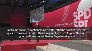 Scholz Abbiamo aiutato lUcraina e continueremo a farlo [upl. by Sharai878]