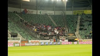 Fans FC Basel Fans in StGallen  20092017 [upl. by Rebak]