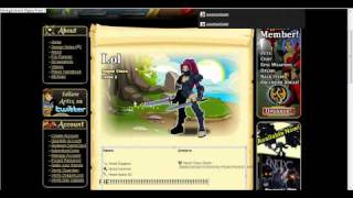 AQW How to edit Character Pages  Design Notes [upl. by Algar]