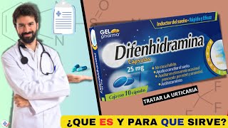 DIFENHIDRAMINA💊¿Qué es y para que sirve ¿AYUDA A DORMIR  ¡Descubre todos los detalles [upl. by Shae]