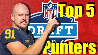 The Top 5 Most Draftable Punters  2023 NFL Draft [upl. by Godspeed59]