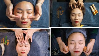 Asmr 2 HOURS Scalp amp Facial Massage for Deep Sleep ASMR Compilation of Hair Spa amp Face Massage [upl. by Draneb]