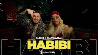 BLOK3 x Stefflon Don  Habibi Official Music Video  Rapkology [upl. by Aeet]