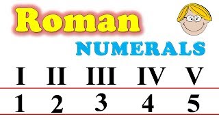 Roman Number  Roman Numerals 1 to 20  Roman Numerals I II III IV V Learn Roman Numbers I to XX [upl. by Aurelius]