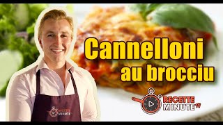 Recette Corse  Cannelloni au Brocciu [upl. by Agamemnon188]