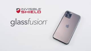 Installing ZAGG InvisibleShield GlassFusion camera lens protection on iPhone 11 series [upl. by Salinas994]