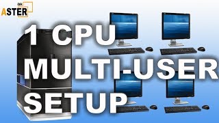 Single CPU Multi user setup  No Extra Hardware  No Virtual Machine [upl. by Hillard]