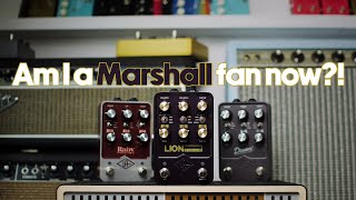 Universal Audio LION  Best Marshall Super Lead sound from a pedal UAFX Lion 68 Super Lead Amp [upl. by Yrak135]