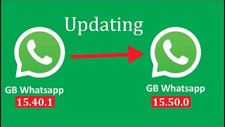 How to update GB Whatsapp  GB whatsapp update 15501  😎😍🖥 [upl. by Enilemme]