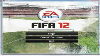 How to change fifa 12 resolution [upl. by Timmons688]