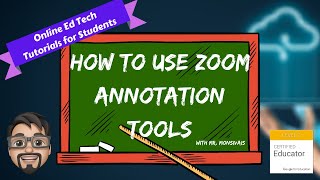 How to Use Zoom Annotation Tools [upl. by Urd]