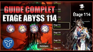 Abyss floor 114  guide FR  Gear Epic Seven  rediff live Twitch [upl. by Cosmo748]