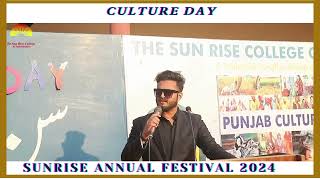 CULTURE DAY PERFORMANCE THE SUNRISE ANNUAL FESTIVAL 2024THE SUN RISE COLLEGE OF INFORMATICS [upl. by Siva449]